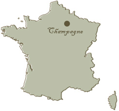 地図　シャンパーニュ